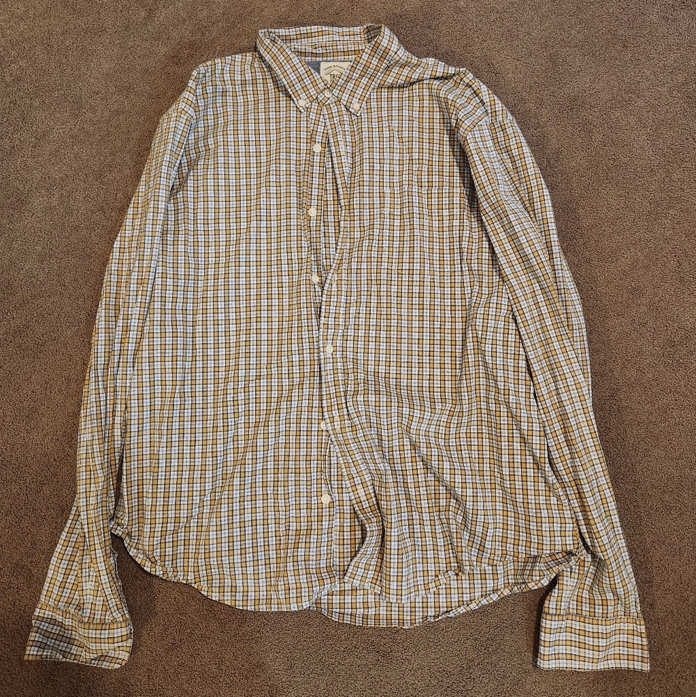 True Craft Southern Design Mens 2xl Long Sleeve Button Up Shirt